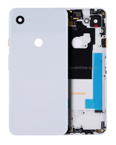 Back Housing Compatible For Google Pixel 3a XL Replacement (Genuine OEM) (Clearly White)