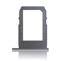 Sim Card Tray Compatible For Google Pixel / Pixel XL Replacement (Black)