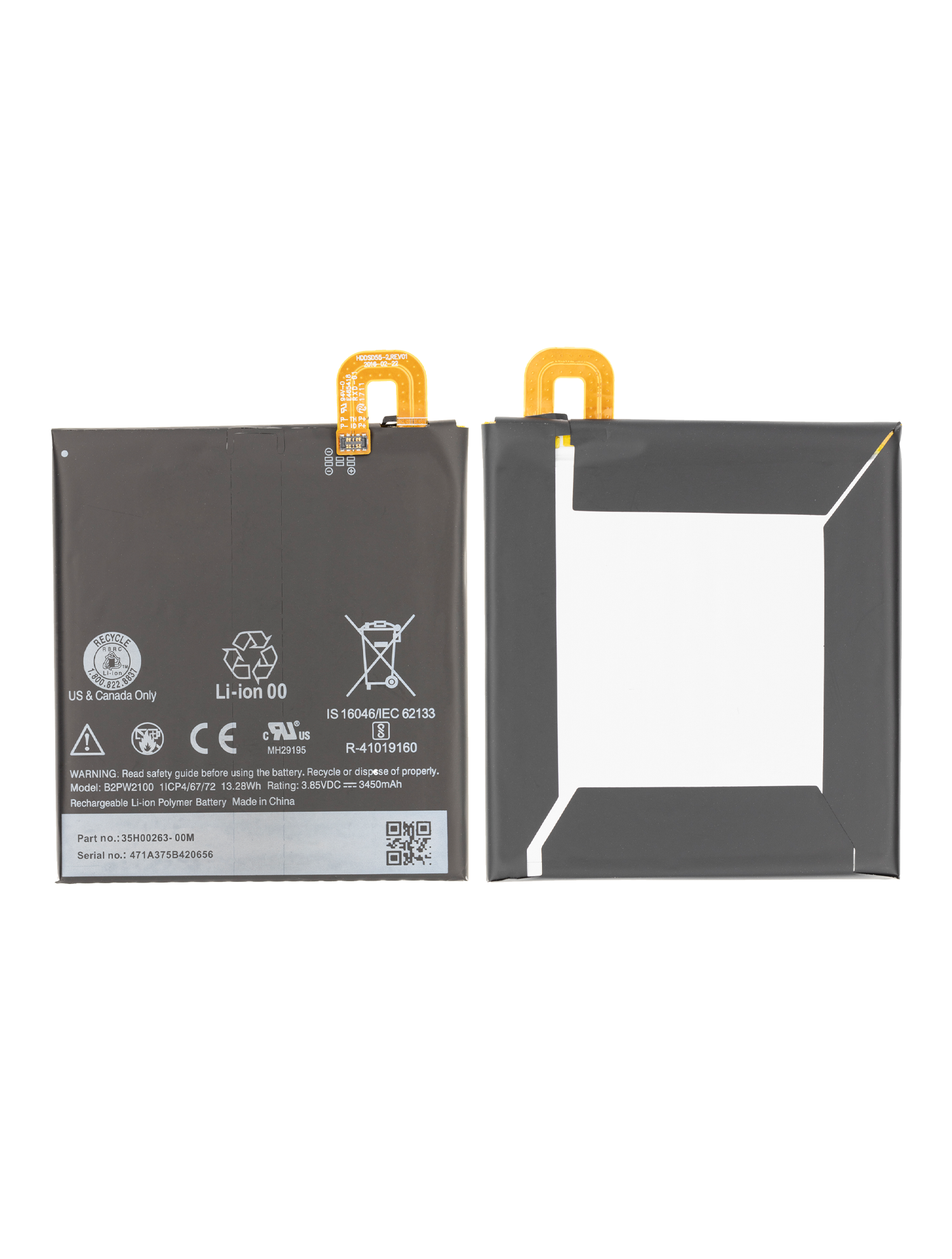 Replacement Battery Compatible For Google Pixel XL (B2PW2100)