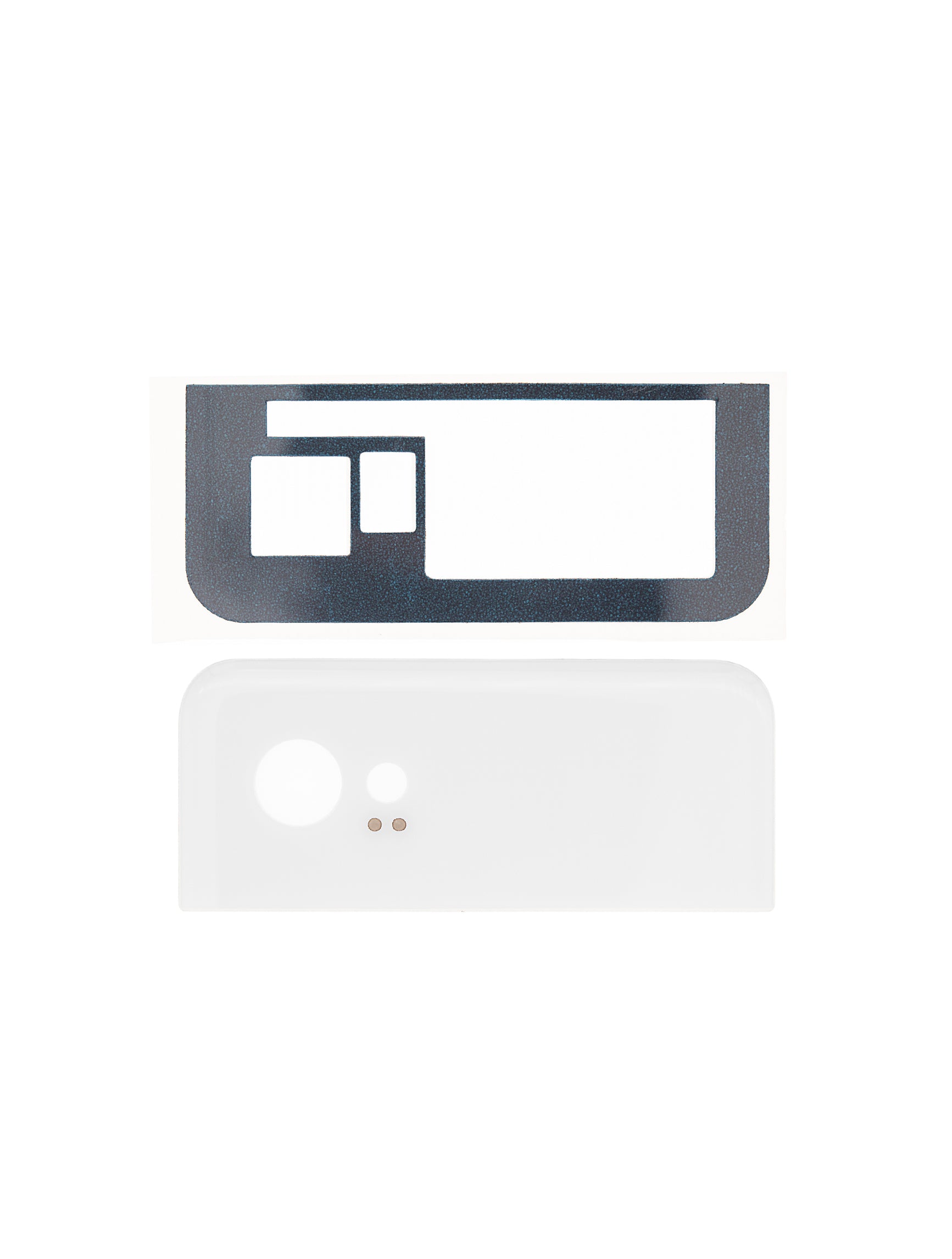 Back Glass Replacement Compatible For Google Pixel 2 XL (White)