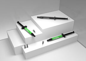 PCB UV Green Curable Solder Mask With 3pcs 6mm Super Thin Needles (2UUL)