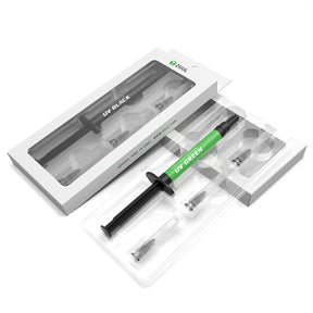 PCB UV Green Curable Solder Mask With 3pcs 6mm Super Thin Needles (2UUL)