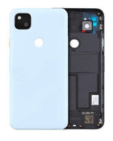 Replacement Back Housing Assembly Compatible For Google Pixel 4a (Genuine OEM) (Barely Blue)