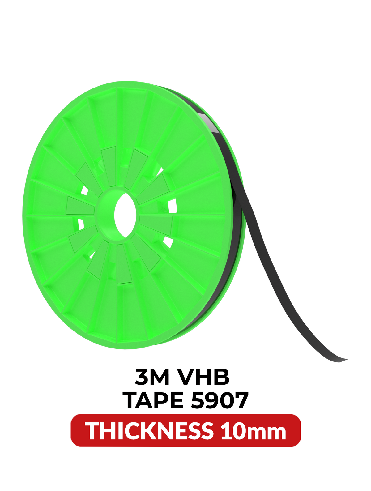 Double-Sided Acrylic Bonding Tape (10MM x 25M) (3M Model # VHB 5907)