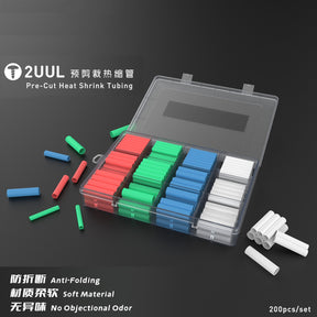 Pre-Cut Heat Shrink Tubing (200 Piece Set) (2UUL)