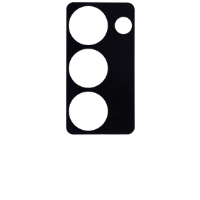 Replacement Back Camera Lens (Glass Only) With Adhesive Compatible For Samsung Galaxy Z Fold 2 5G (Mystic Black)