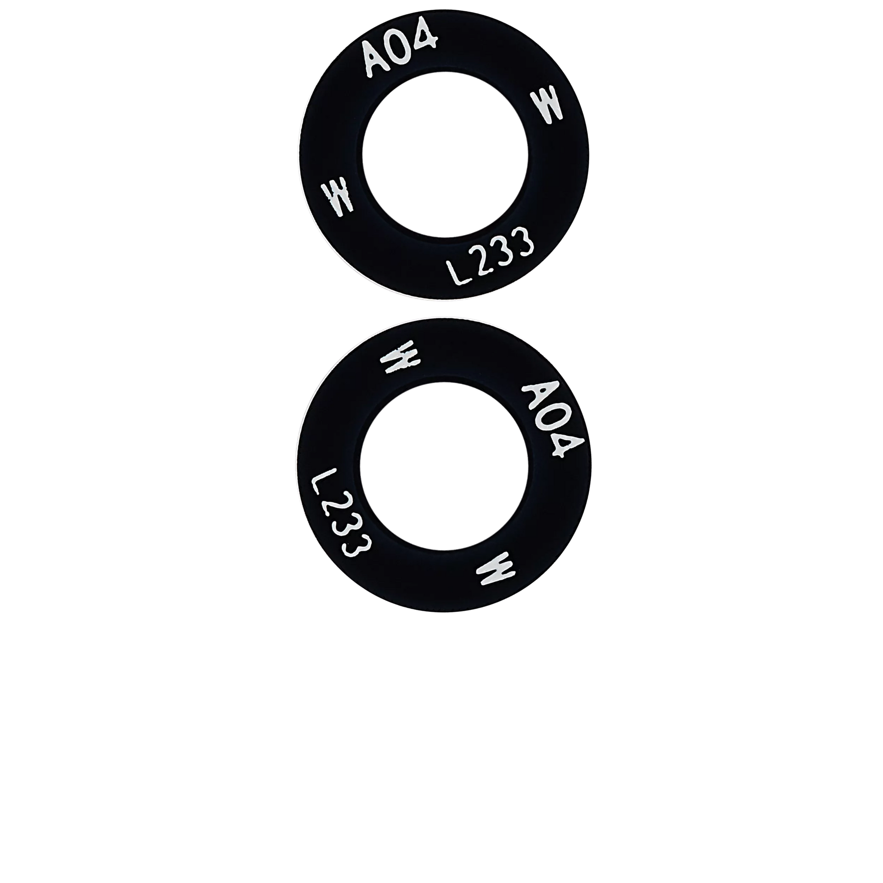 Back Camera Lens (Glass Only) With Adhesive Compatible For Samsung Galaxy A04 (A045 / 2022)