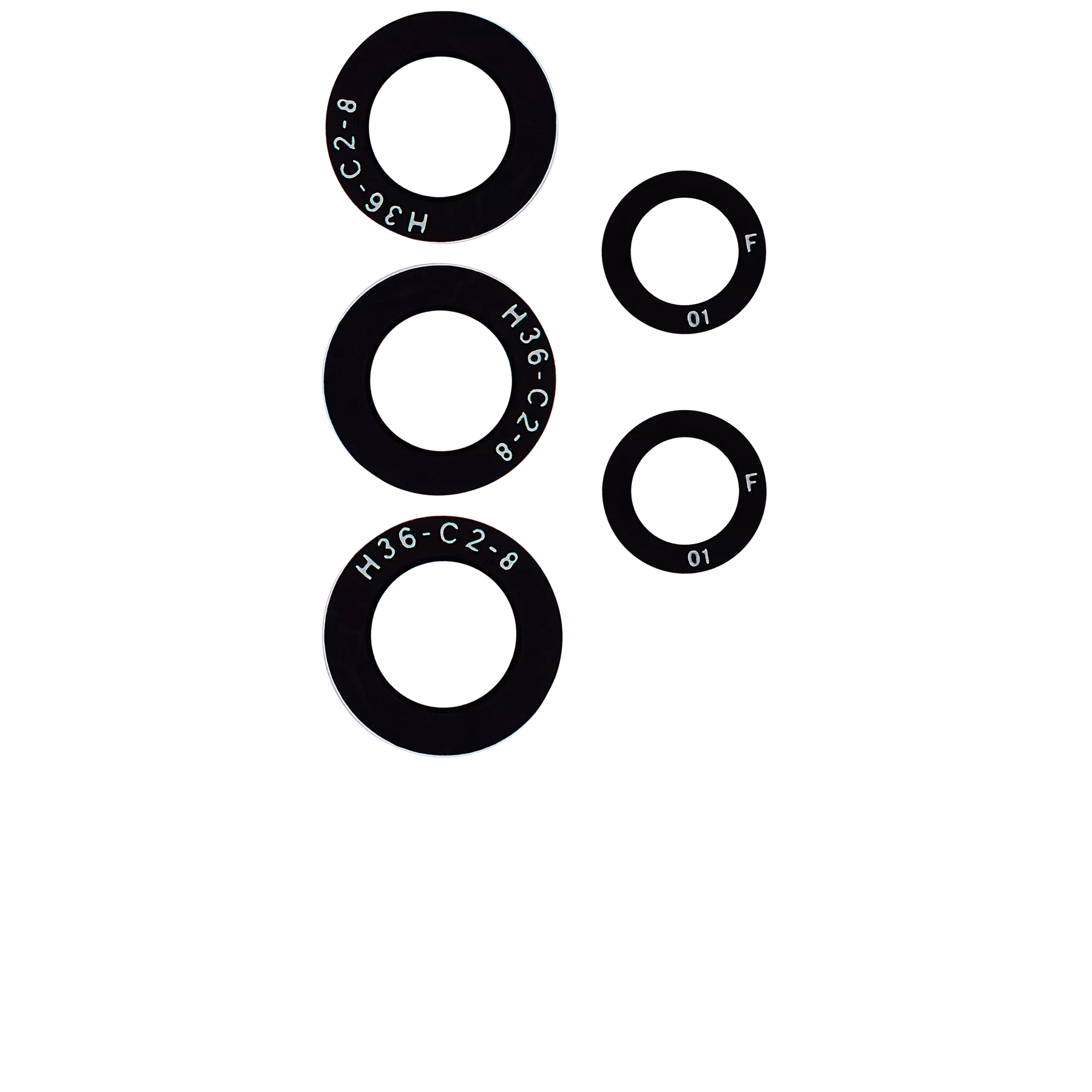 Back Camera Lens (Glass Only) With Adhesive Compatible For Samsung Galaxy A33 5G (A336 / 2022)