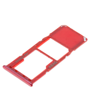 Single Sim Card Tray Compatible For Samsung Galaxy A21S (A217 / 2020) (Red)