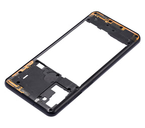 Mid-Frame Housing Compatible For Samsung Galaxy A21s (A217 / 2020) (Black)