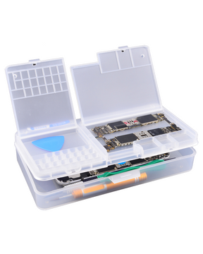 Mid-Repair 2 Level Device Storage Box (Sunshine)