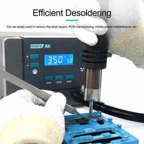 K8 110V 220V Lead-Free Smart Hot Air Desoldering Station (Quick)