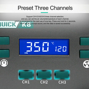 K8 110V 220V Lead-Free Smart Hot Air Desoldering Station (Quick)