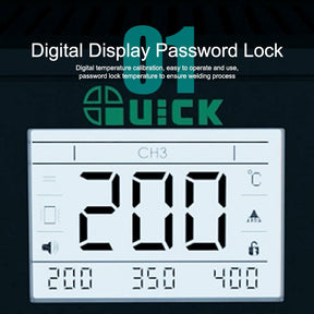 Q8 Intelligence Precision Soldering Iron Station / 110V / 220V (Quick)