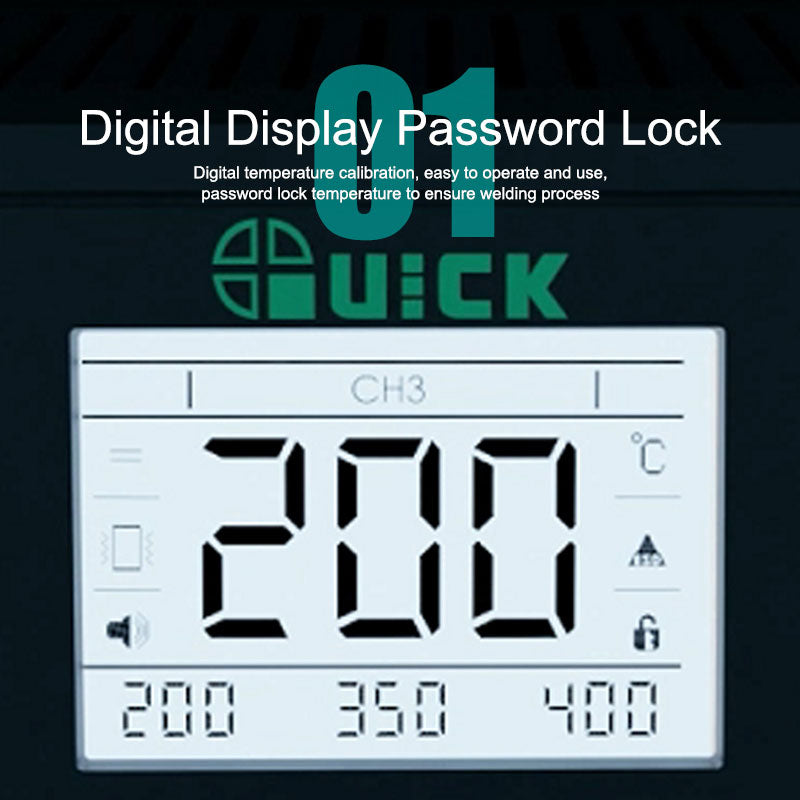 Q8 Intelligence Precision Soldering Iron Station / 110V / 220V (Quick)