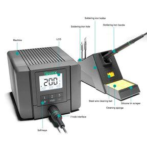 Q8 Intelligence Precision Soldering Iron Station / 110V / 220V (Quick)