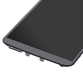 OLED Assembly With Frame Compatible For OnePlus 5T Replacement (Vemake) (Black)