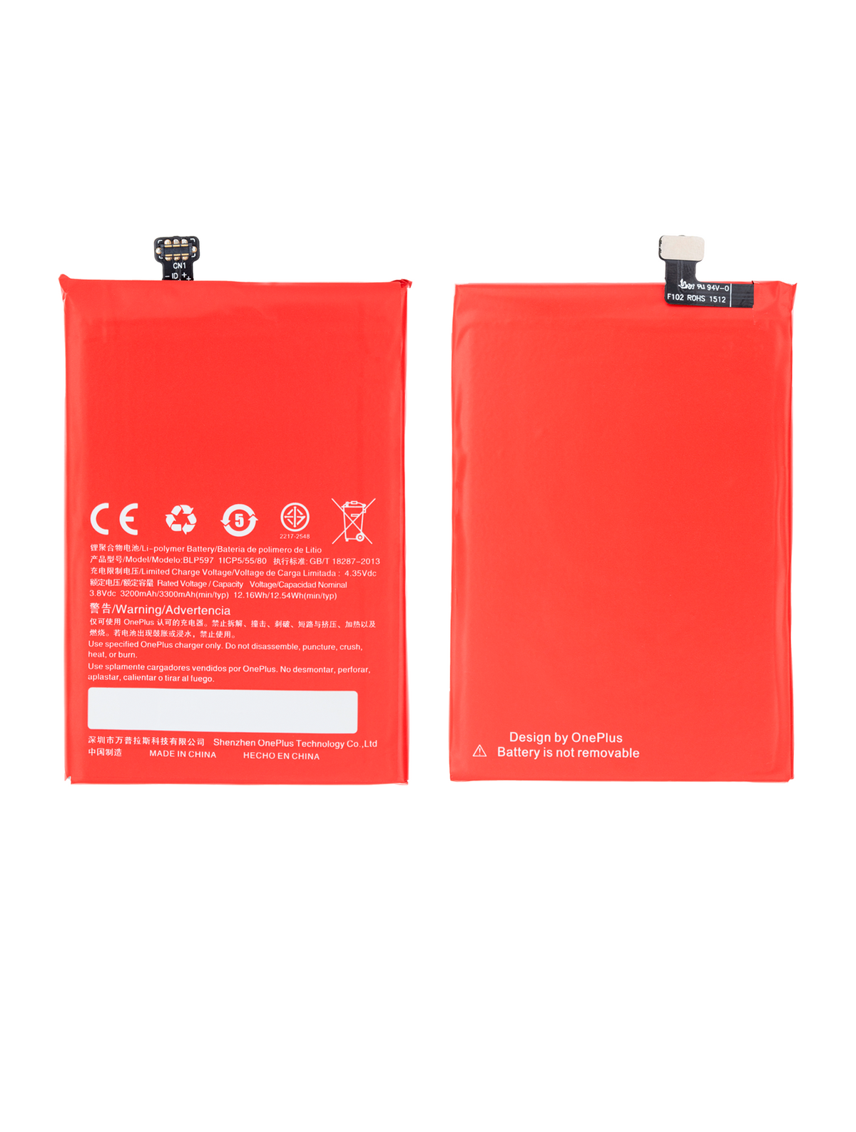 Replacement Battery Compatible For OnePlus 2 (BLP597)