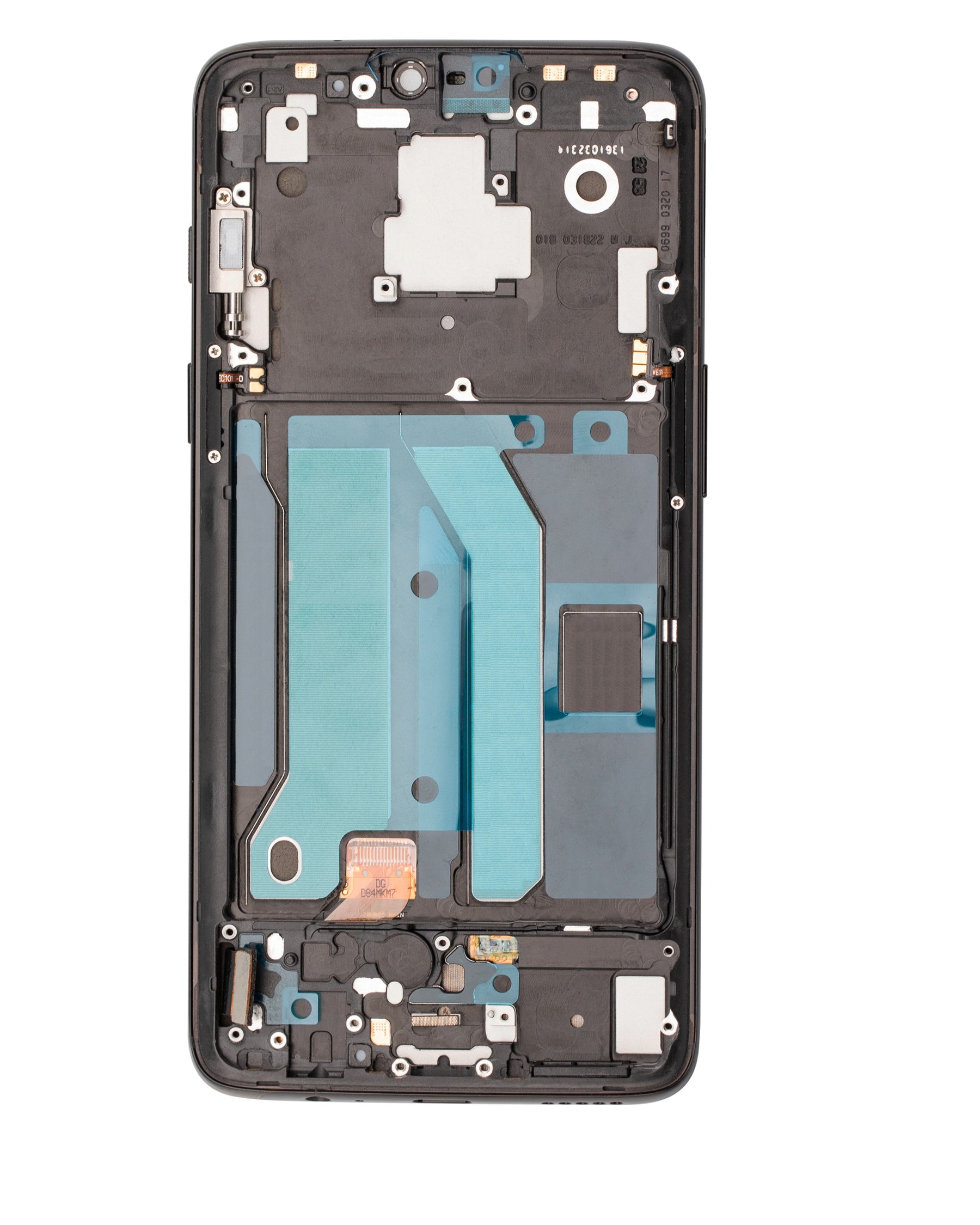 Replacement OLED Assembly With Frame Compatible For OnePlus 6 (A6000 / A6003) (Refurbished) (Mirror Black)