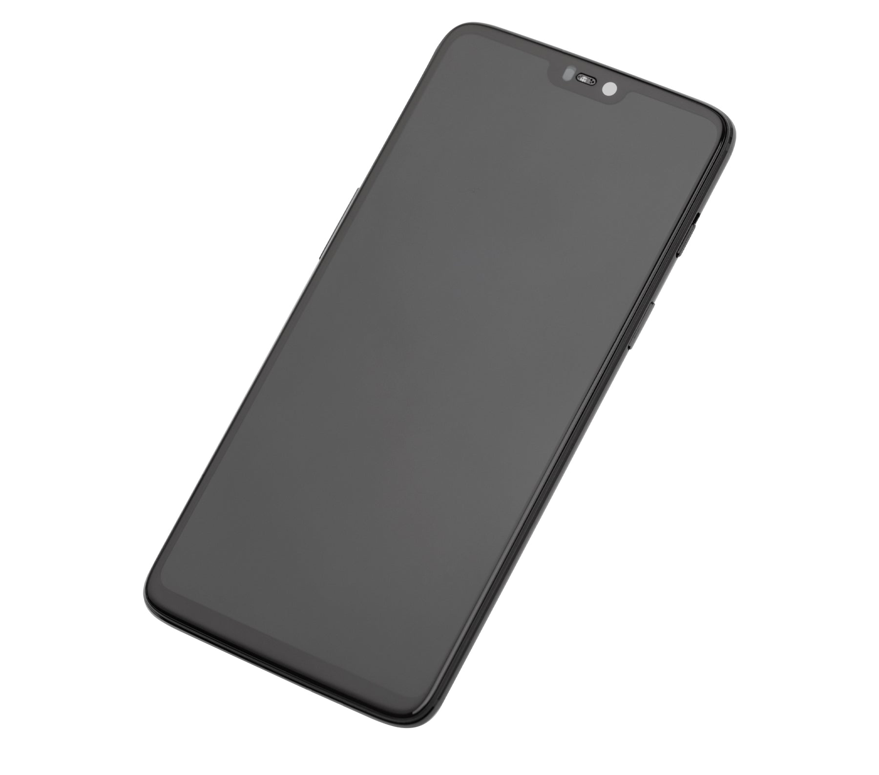 Replacement OLED Assembly With Frame Compatible For OnePlus 6 (A6000 / A6003) (Refurbished) (Mirror Black)