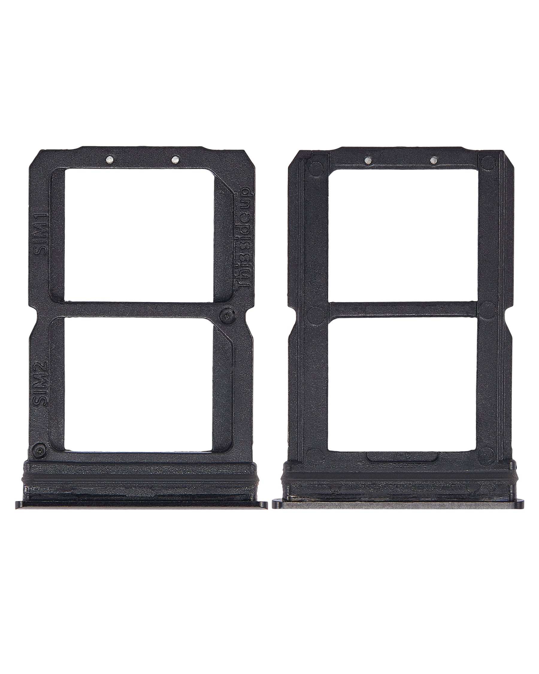 Replacement Sim Card Tray Compatible For OnePlus 6 (A6000 / A6003) (Midnight Black)