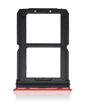 Replacement Sim Card Tray Compatible For OnePlus 6 (A6000 / A6003) (Amber Red)