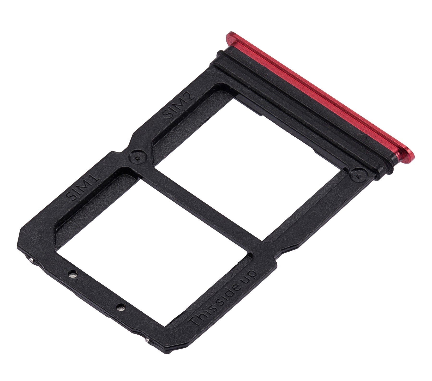 Replacement Sim Card Tray Compatible For OnePlus 6 (A6000 / A6003) (Amber Red)