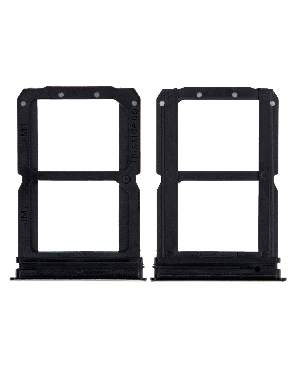 Replacement Sim Card Tray Compatible For OnePlus 6 (A6000 / A6003) (Mirror Black)