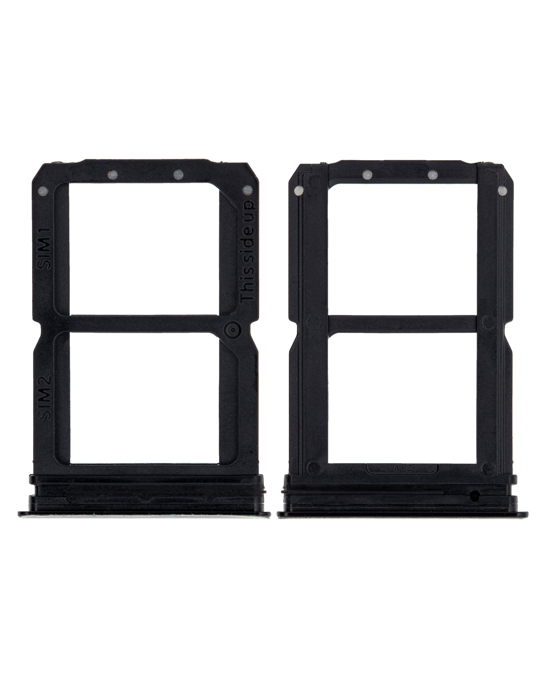 Replacement Sim Card Tray Compatible For OnePlus 6 (A6000 / A6003) (Mirror Black)