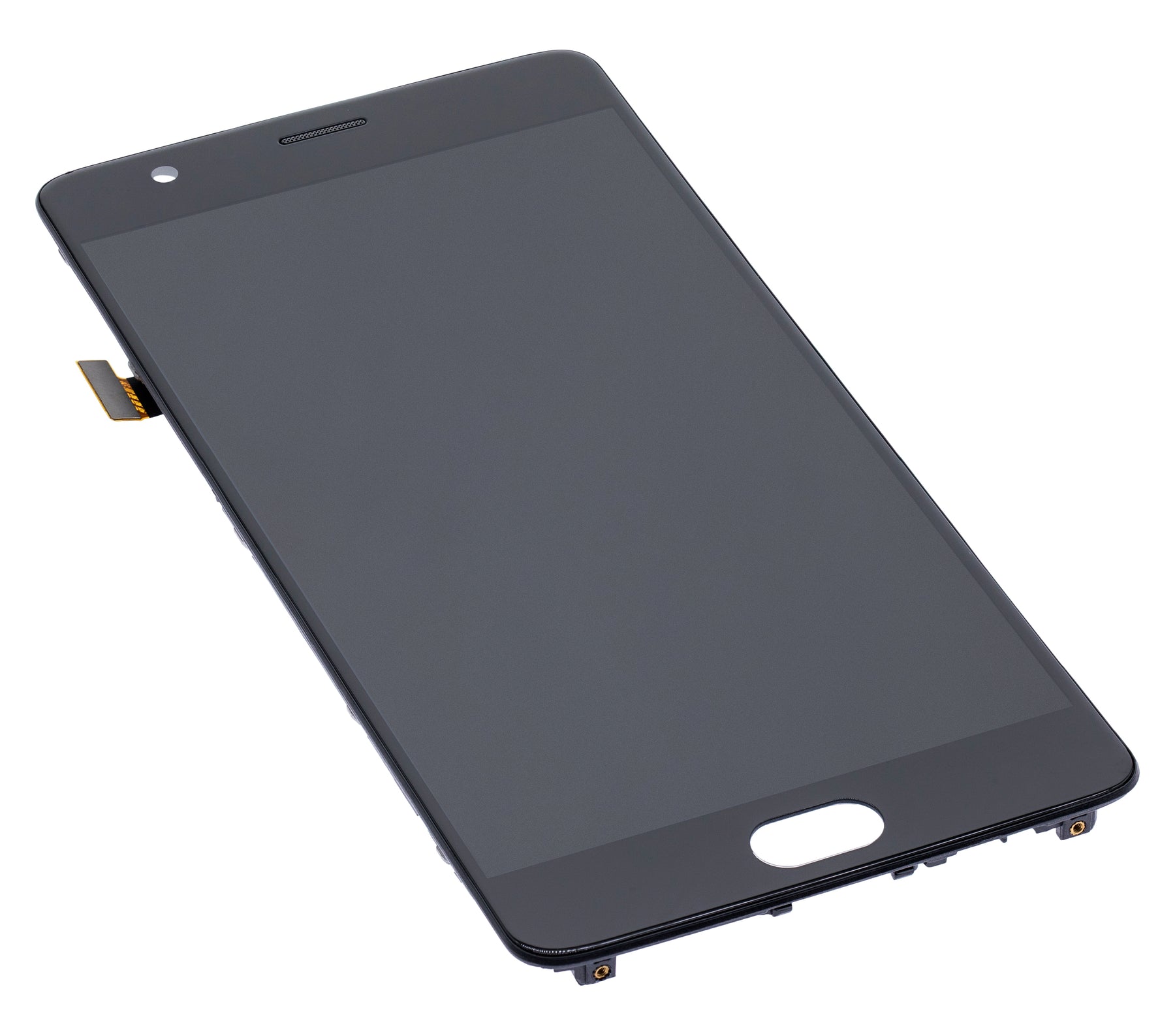 Replacement OLED Assembly With Frame Compatible For OnePlus 3 / OnePlus 3T (Refurbished) (Black)