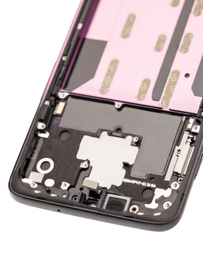 Replacement OLED Assembly With Frame Compatible For OnePlus 6T (A6010 / A6013) (Refurbished) (Thunder Purple)