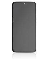 Replacement OLED Assembly With Frame Compatible For OnePlus 6T (A6010 / A6013) (Refurbished) (Mirror Black)
