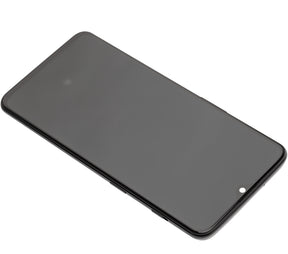 Replacement OLED Assembly With Frame Compatible For OnePlus 6T (A6010 / A6013) (Refurbished) (Mirror Black)