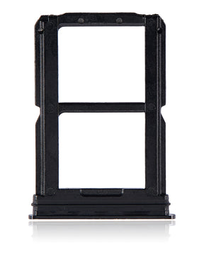 Replacement Dual Sim Card Tray Compatible For OnePlus 6T (A6010 / A6013) (Mirror Black)