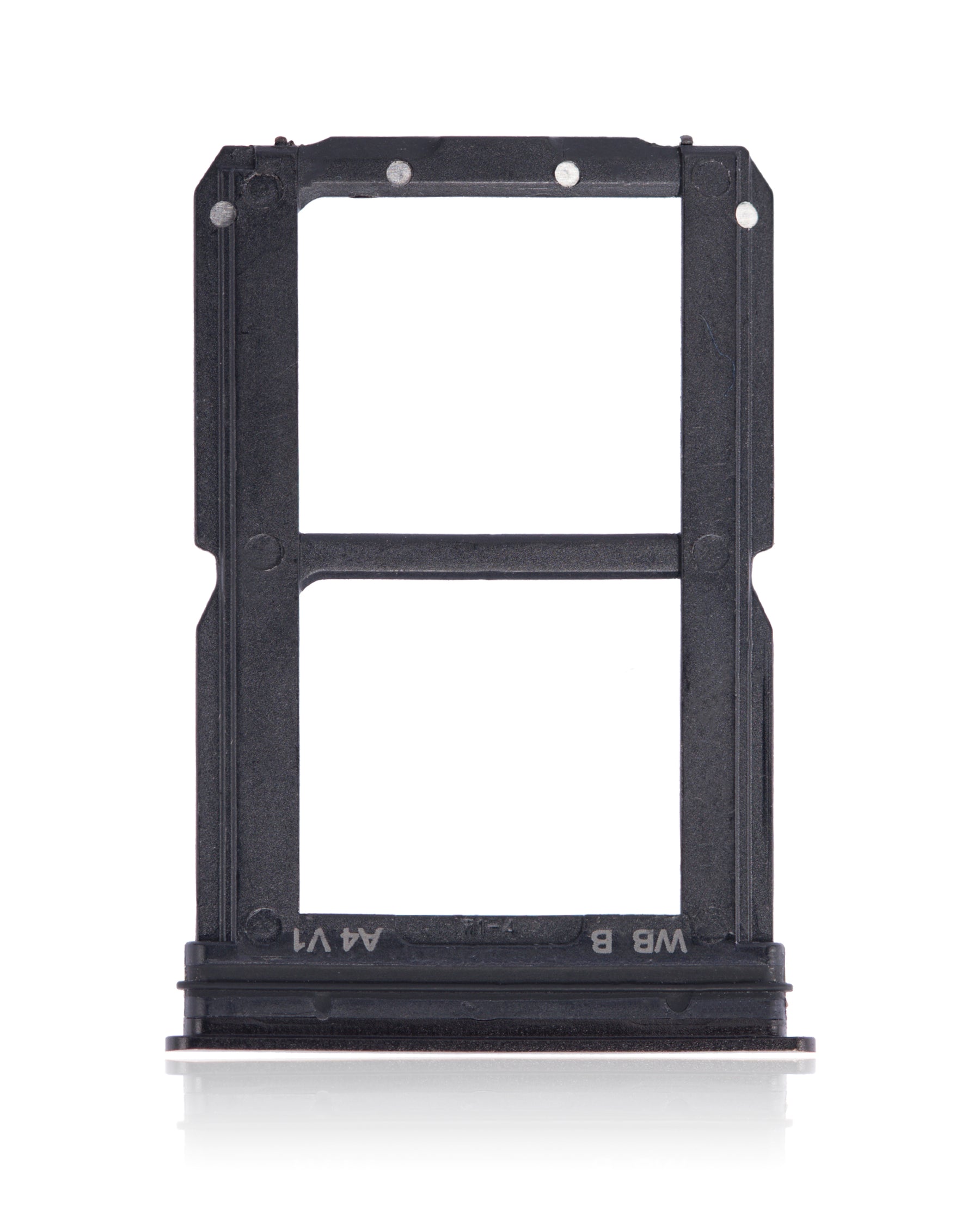 Replacement Dual Sim Card Tray Compatible For OnePlus 6T (A6010 / A6013) (Midnight Black)