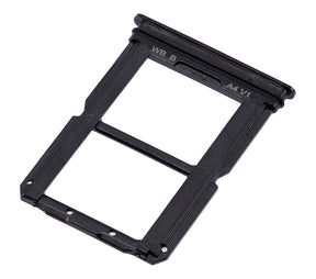 Replacement Dual Sim Card Tray Compatible For OnePlus 6T (A6010 / A6013) (Midnight Black)