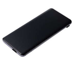 Replacement OLED Assembly With Frame Compatible For OnePlus 7 Pro (Refurbished) (Mirror Gray)