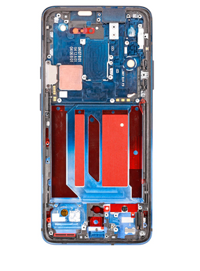 Replacement OLED Assembly With Frame Compatible For OnePlus 7 Pro / 7T Pro (Refurbished) (Nebula Blue)