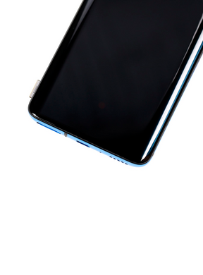 Replacement OLED Assembly With Frame Compatible For OnePlus 7 Pro / 7T Pro (Refurbished) (Nebula Blue)
