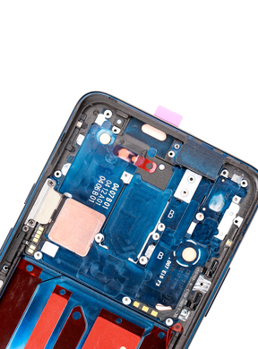 Replacement OLED Assembly With Frame Compatible For OnePlus 7 Pro / 7T Pro (Refurbished) (Nebula Blue)
