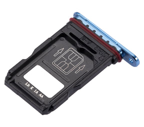 Replacement Sim Card Tray Compatible For OnePlus 7 Pro (Nebula Blue)