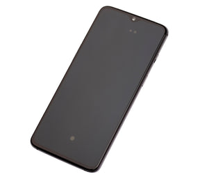 Replacement OLED Assembly With Frame Compatible For OnePlus 7 (Refurbished) (Mirror Gray)