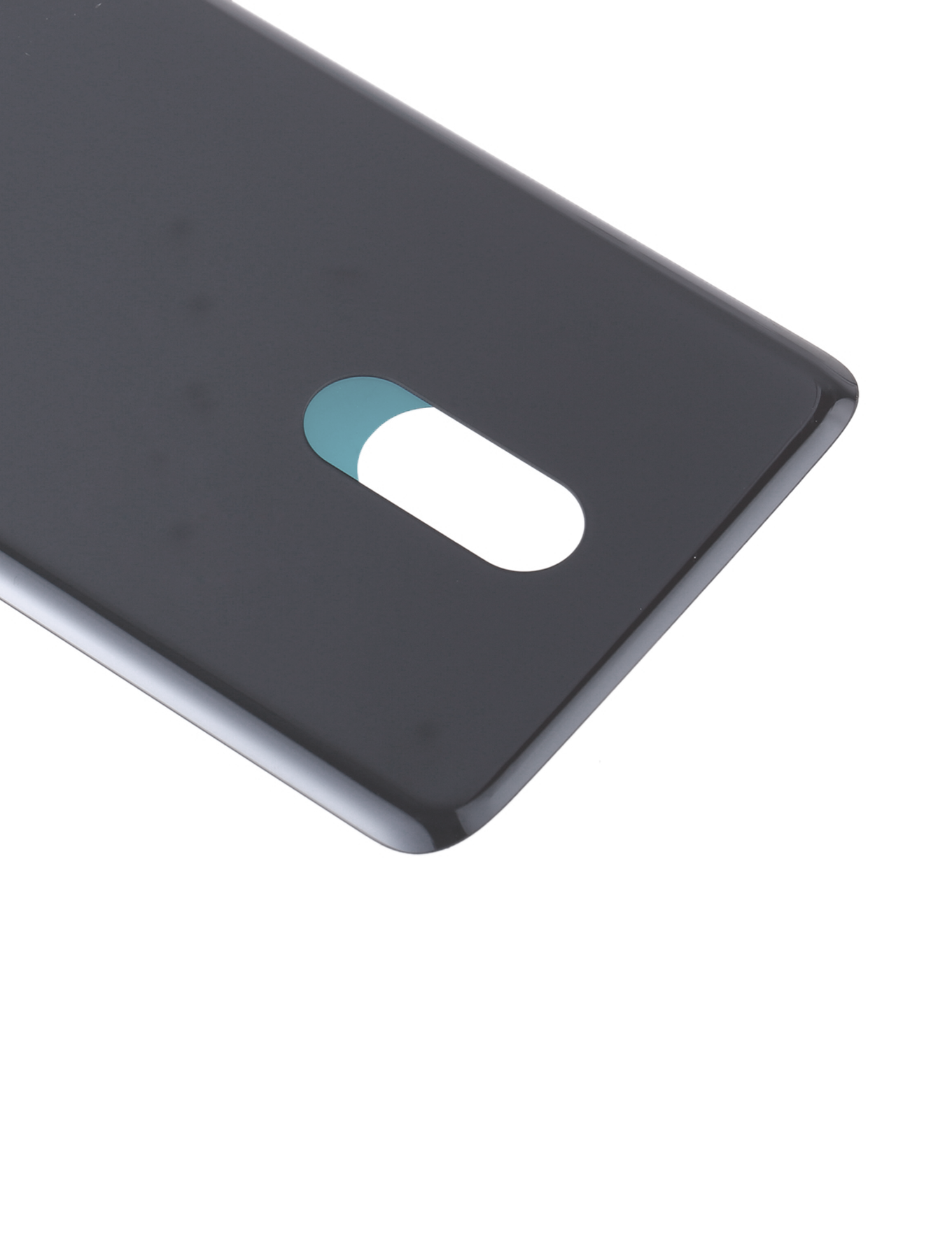Replacement Back cover Glass Compatible For OnePlus 7 (Mirror Gray)