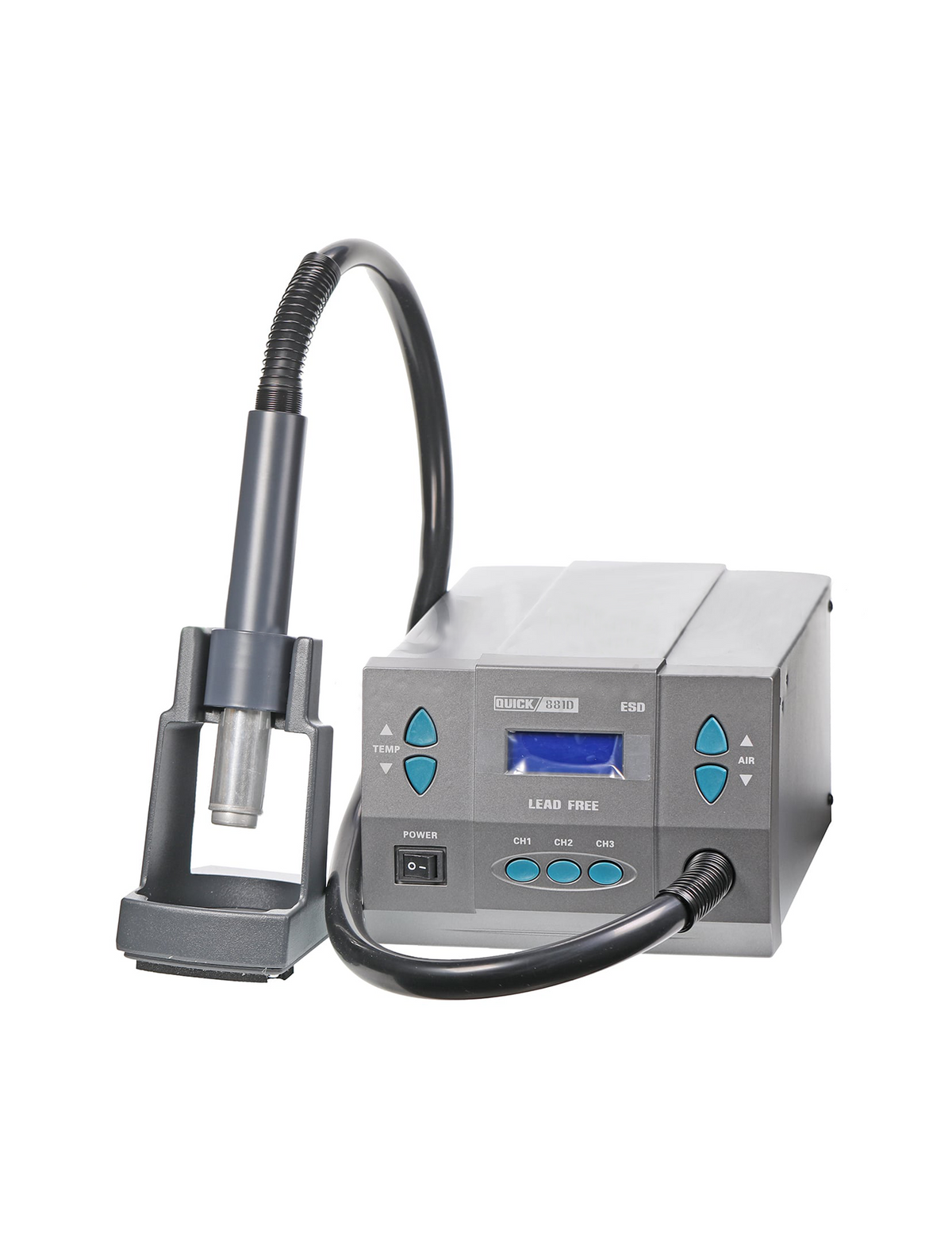 Hot Air Rework Station (1300w / 110V) (Model # 881D) (Quick)