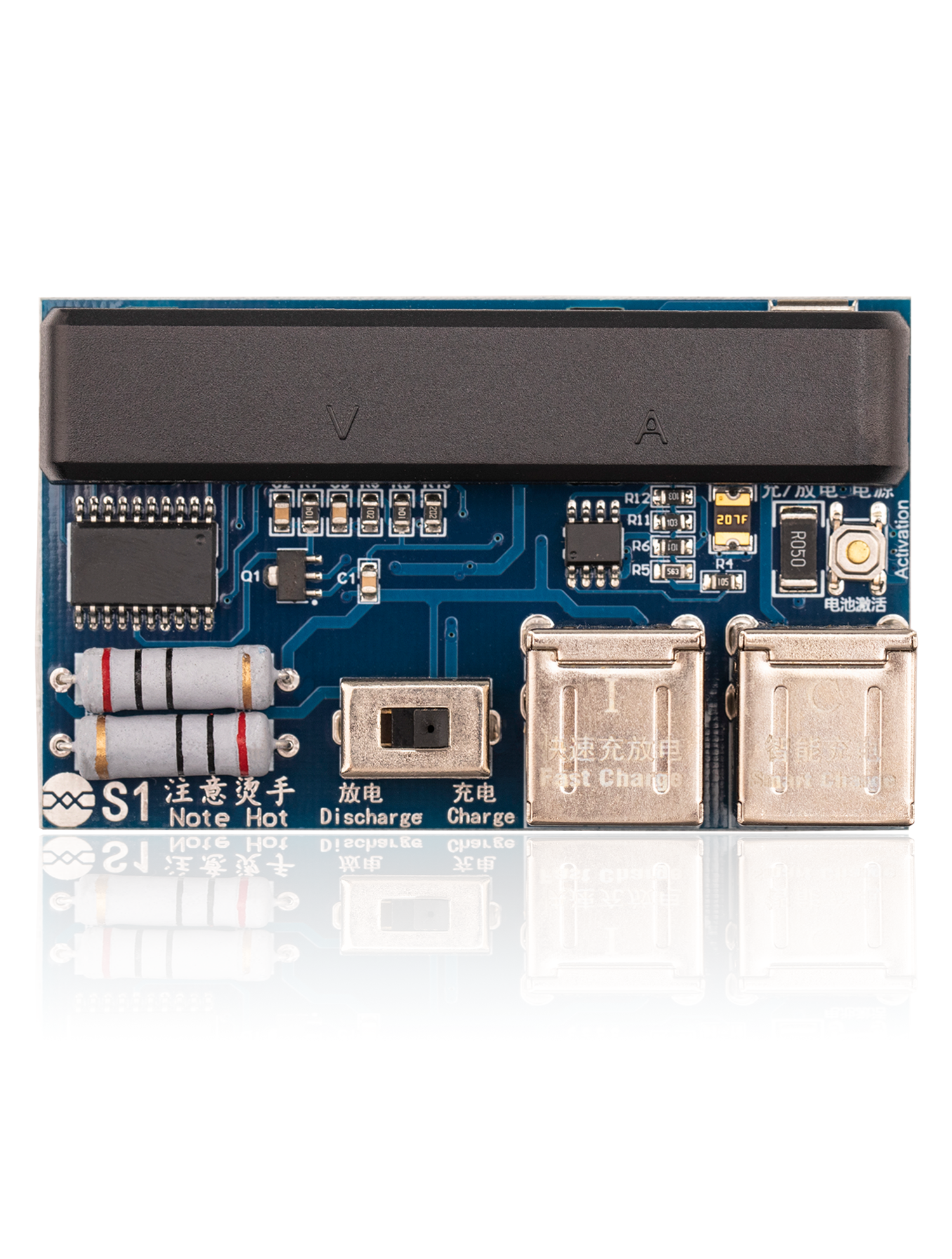 Battery Charger Compatible For iPads / iPhones And Samsung (SS-909) (Sunshine)