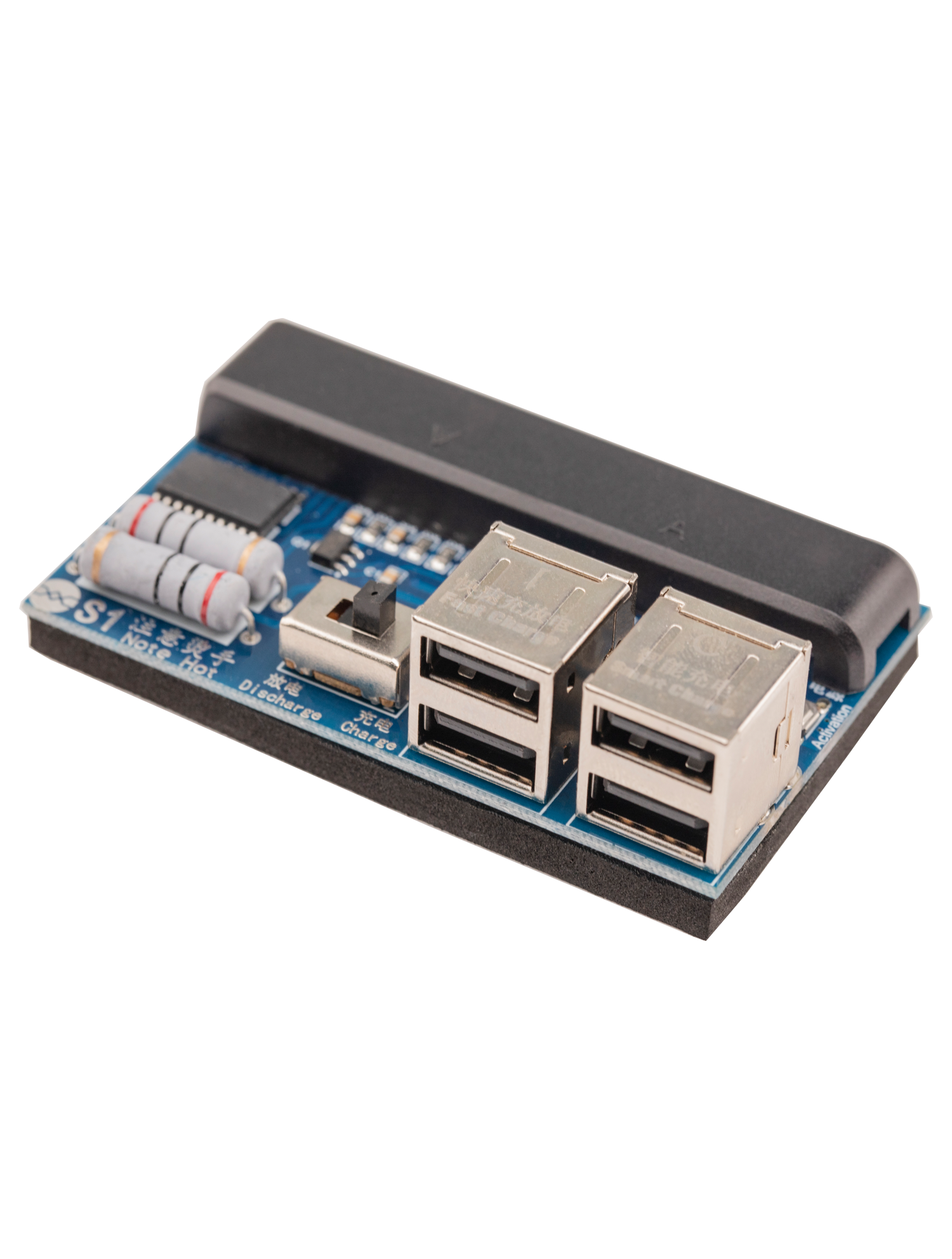 Battery Charger Compatible For iPads / iPhones And Samsung (SS-909) (Sunshine)