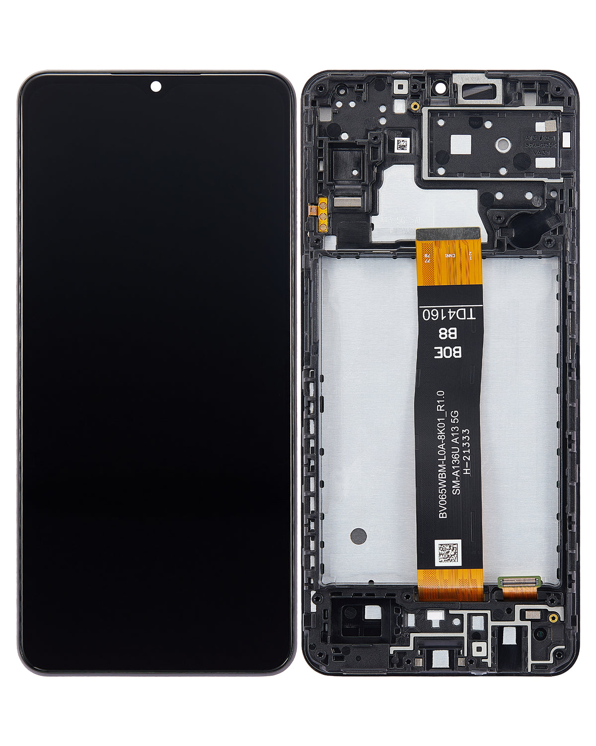 LCD Assembly With Frame Compatible For Samsung Galaxy A13 5G (A136U / 2021) (Refurbished) (All Colors)