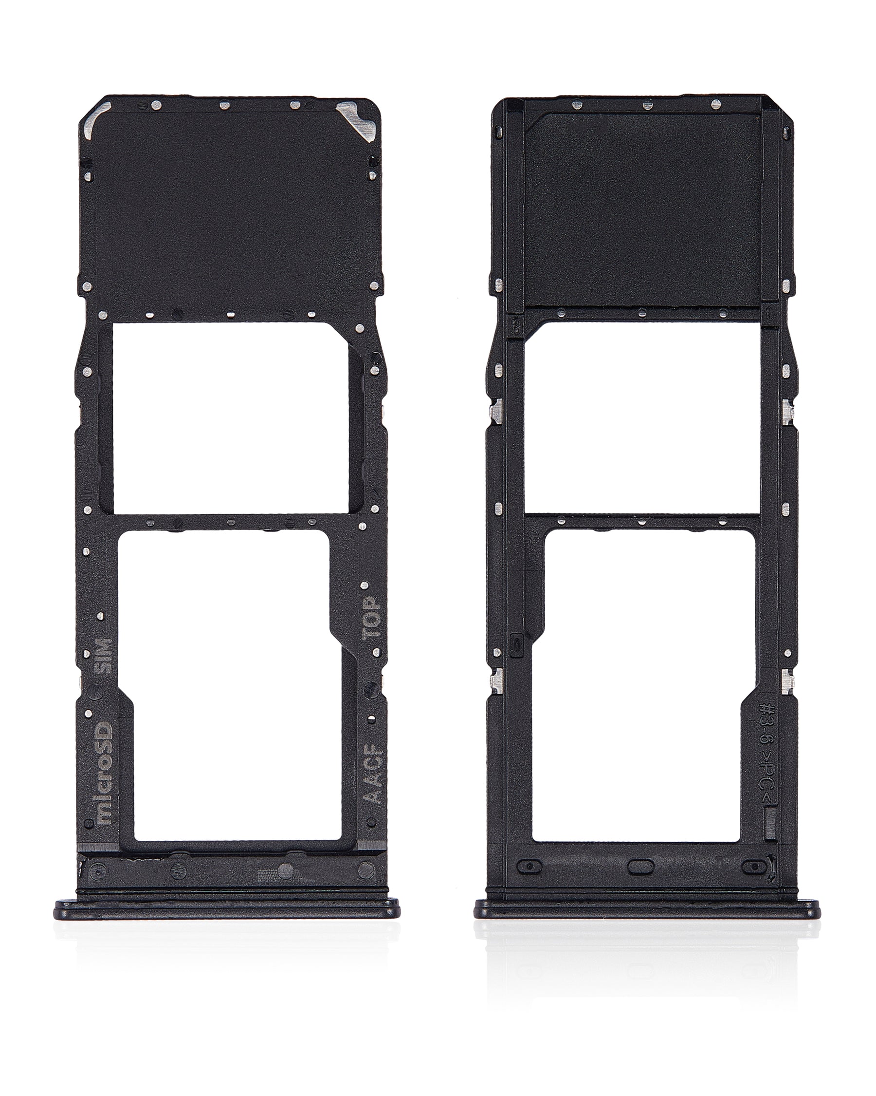 Single Sim Card Tray Compatible For Samsung Galaxy A13 5G (A136 / 2021) (Black)