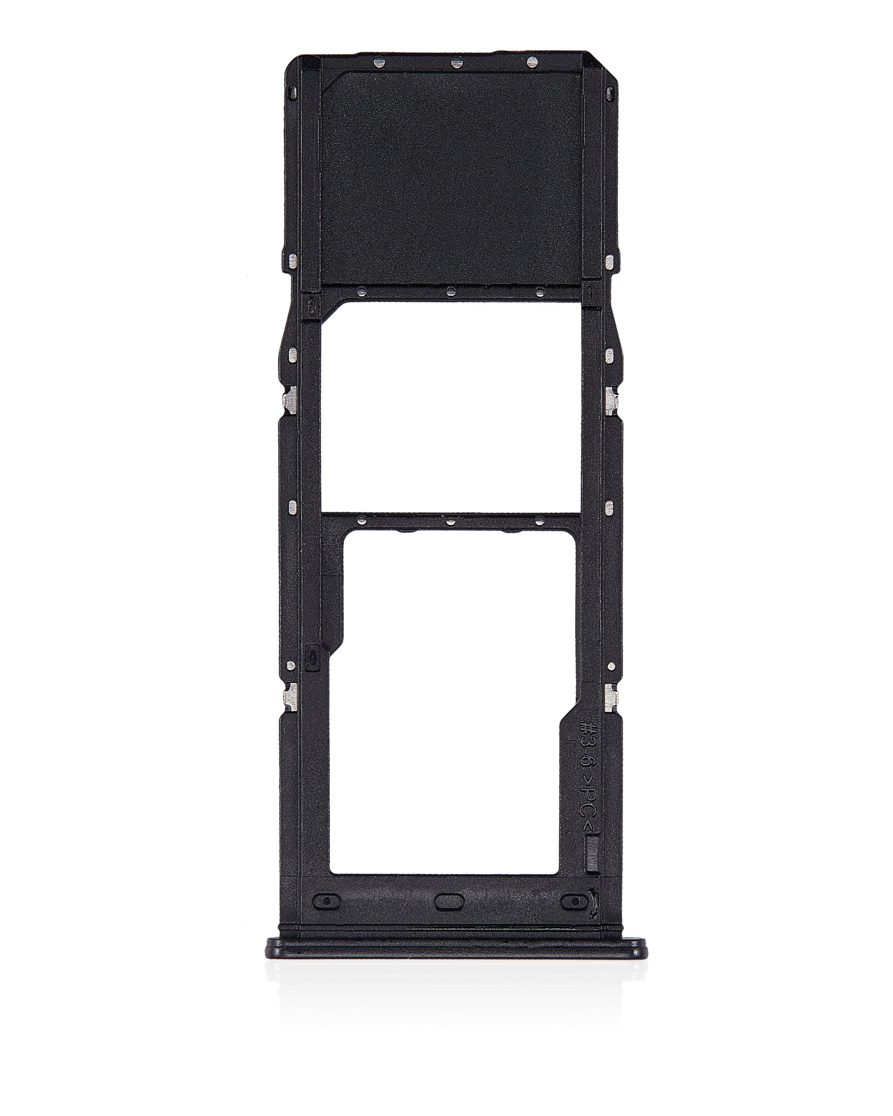 Single Sim Card Tray Compatible For Samsung Galaxy A13 5G (A136 / 2021) (Black)