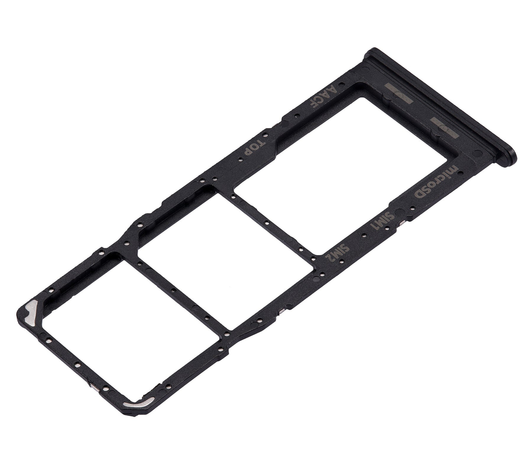Dual Sim Card Tray Compatible For Samsung Galaxy A13 5G (A136 / 2021) (Black)
